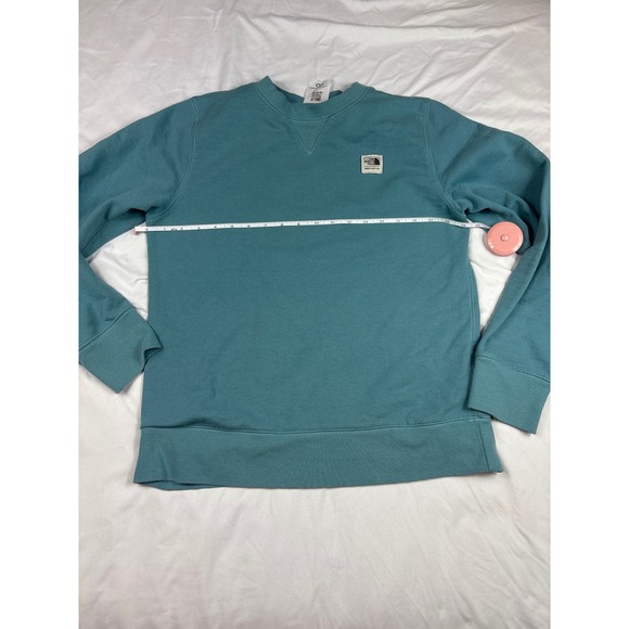 The North Face Tops - The North Face Womens Circular Design Crewneck Sweatshirt Teal Blue Medium